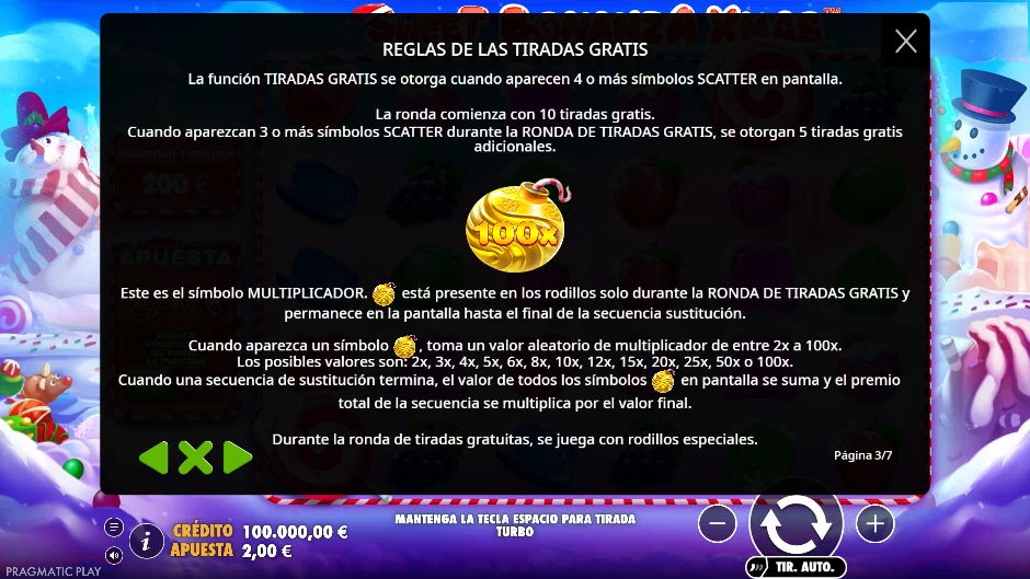 Tiradas gratis